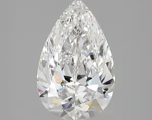 2.18ct D VS1 Pear (IGI)
