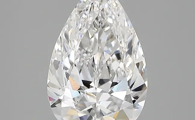2.18ct D VS1 Pear (IGI)