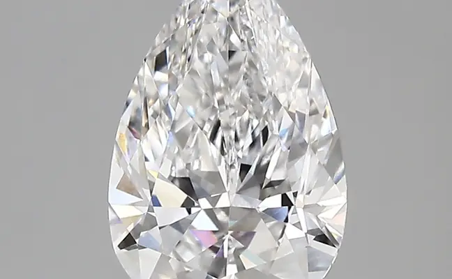 2.17ct D VVS2 Pear (IGI)