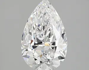 2.16ct D VVS2 Pear (IGI)