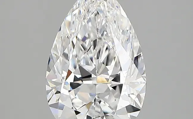 2.16ct D VVS2 Pear (IGI)