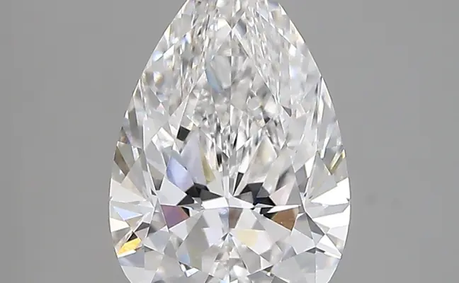 2.16ct D VVS1 Pear (IGI)