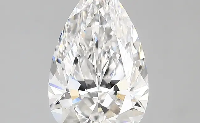 2.16ct D VVS2 Pear (IGI)
