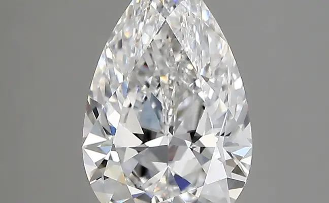2.15ct D VVS2 Pear (IGI)