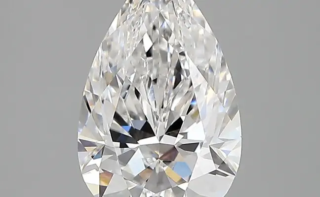 2.15ct D VVS2 Pear (IGI)