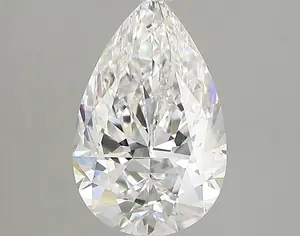 2.14ct D VVS1 Pear (IGI)