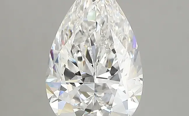 2.14ct D VVS1 Pear (IGI)