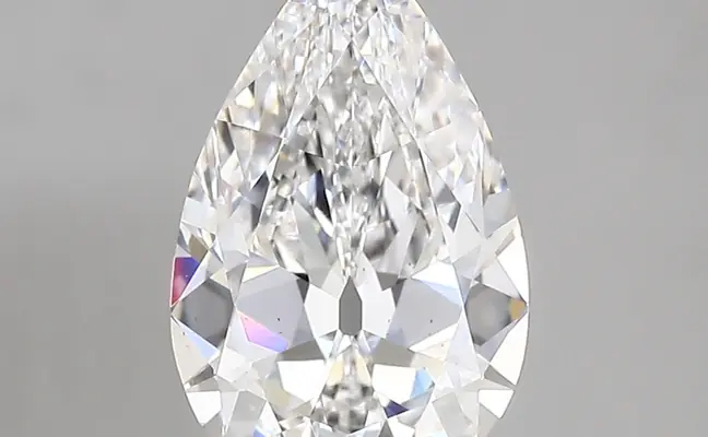 2.14ct D VS2 Pear (IGI)