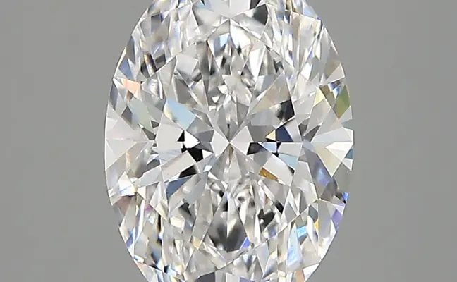 2.14ct D VVS2 Oval (IGI)