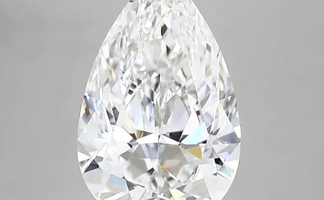 2.13ct D VVS2 Pear (IGI)