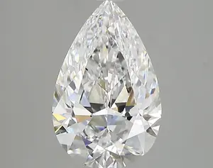 2.13ct D VVS2 Pear (IGI)