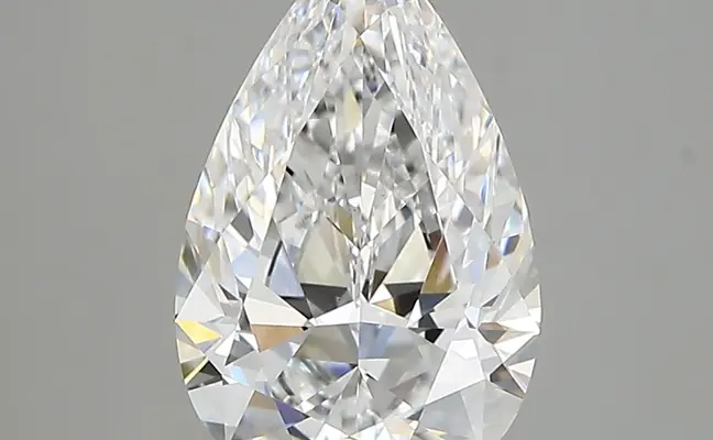 2.13ct D VVS2 Pear (IGI)