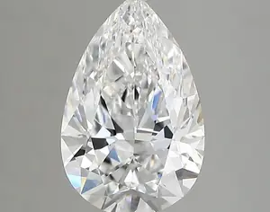 2.13ct D VVS2 Pear (IGI)