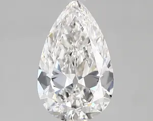 2.13ct D VVS2 Pear (IGI)