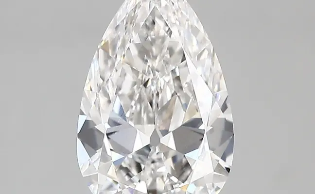 2.13ct D VVS2 Pear (IGI)