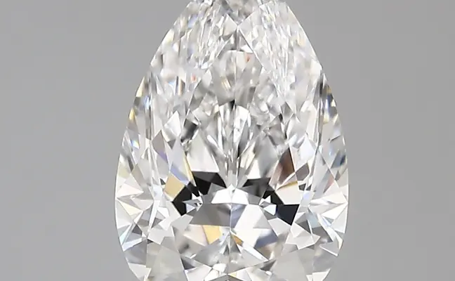 2.13ct D VVS2 Pear (IGI)