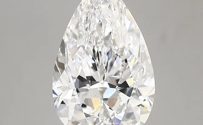 2.12ct D VVS2 Pear (IGI)