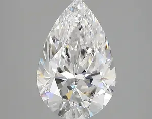 2.12ct D VS1 Pear (IGI)
