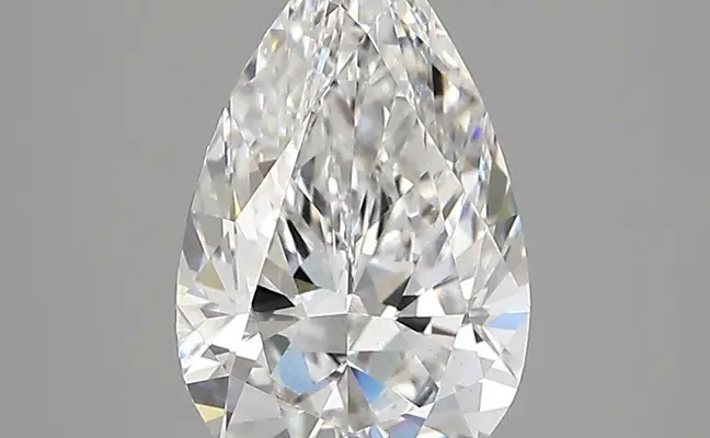 2.12ct D VS1 Pear (IGI)
