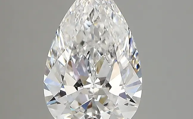 2.12ct D VS1 Pear (IGI)