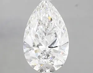 2.11ct D VVS2 Pear (IGI)