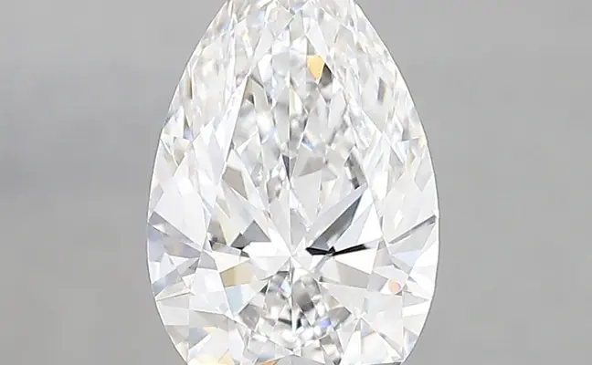 2.11ct D VVS2 Pear (IGI)
