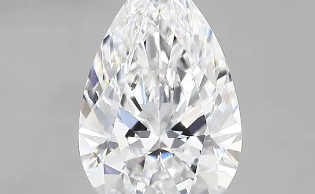 2.11ct D VVS2 Pear (IGI)