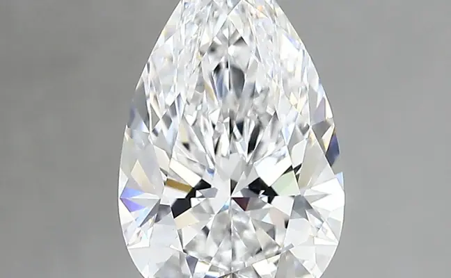 2.11ct D VVS2 Pear (IGI)