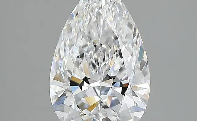 2.11ct D VVS2 Pear (IGI)