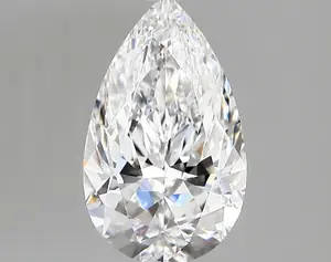2.10ct D VVS2 Pear (IGI)