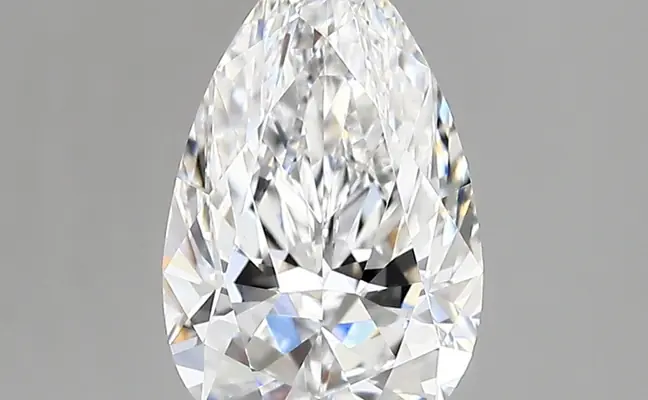2.10ct D VVS2 Pear (IGI)