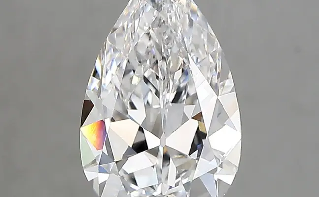 2.10ct D VVS2 Pear (IGI)