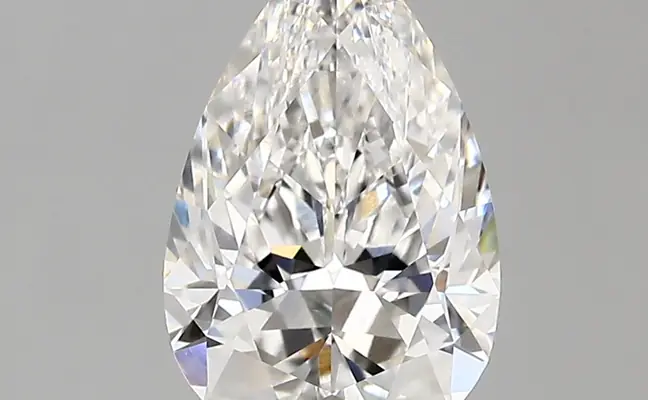 2.10ct D VVS2 Pear (IGI)