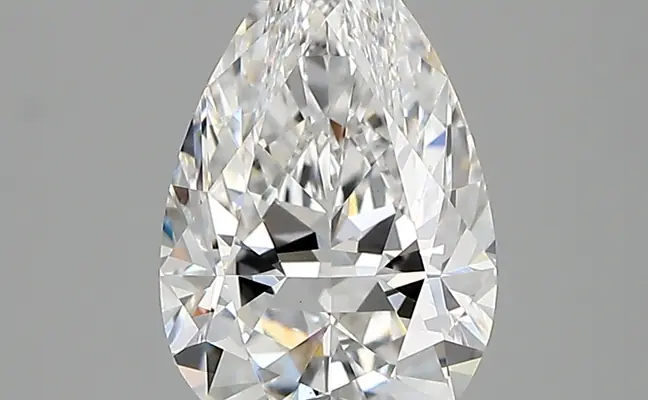 2.10ct D VS1 Pear (IGI)
