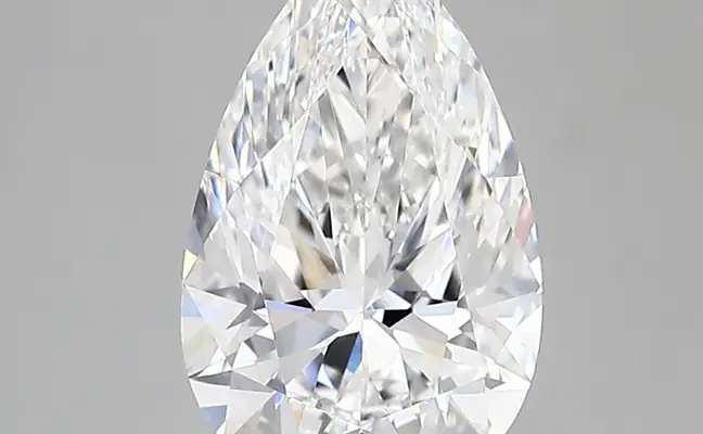 2.09ct D VVS2 Pear (IGI)