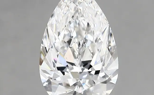 2.09ct D VS1 Pear (IGI)