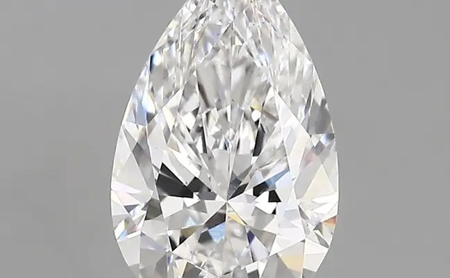 2.09ct D VS2 Pear (IGI)