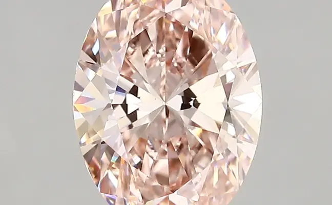 2.08ct FANCY VIVID  PINK VVS2 Oval (IGI)