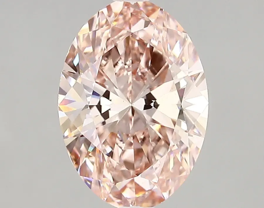 2.08ct FANCY VIVID  PINK VVS2 Oval (IGI)