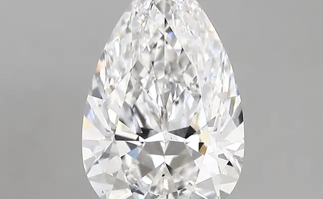 2.08ct D VS2 Pear (IGI)