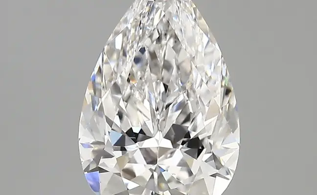 2.08ct D VVS2 Pear (IGI)