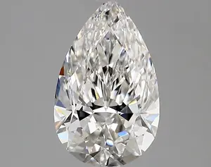 2.08ct F VVS2 Pear (IGI)