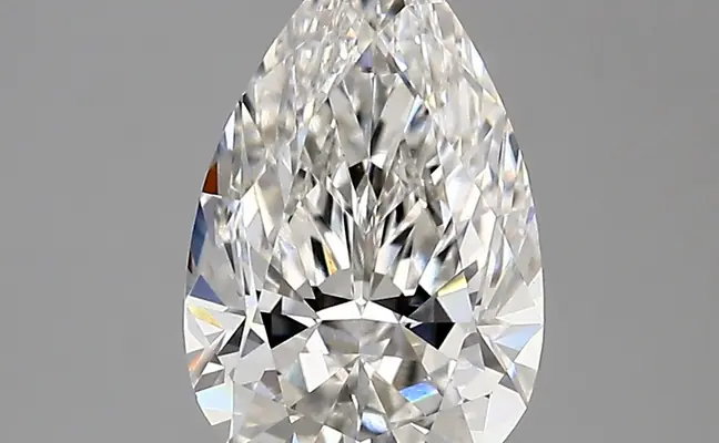 2.08ct F VVS2 Pear (IGI)