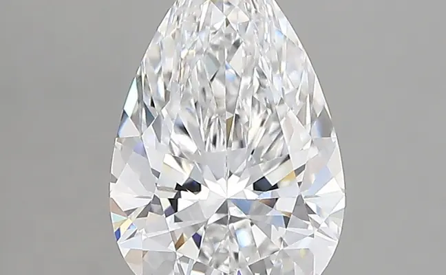 2.07ct D VVS2 Pear (IGI)
