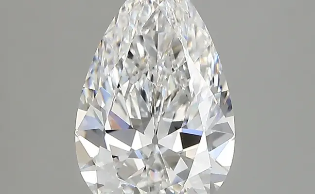 2.07ct D VVS1 Pear (IGI)