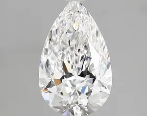 2.07ct D VVS2 Pear (IGI)