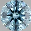 2.07ct FANCY VIVID  BLUE VS1 Round (IGI), image 1