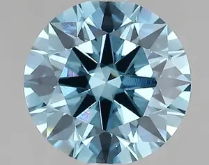 2.07ct FANCY VIVID  BLUE VS1 Round (IGI)