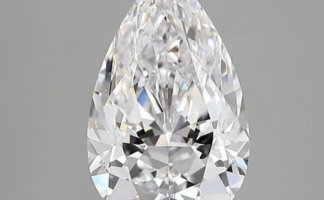 2.07ct D VVS1 Pear (IGI)