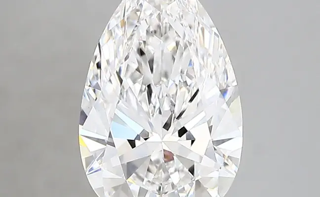 2.05ct D VVS2 Pear (IGI)